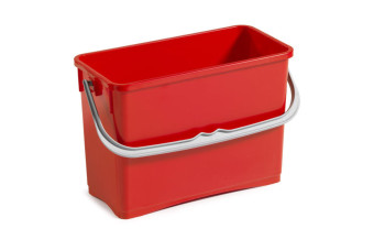 Ведро TTS (8л, с ручкой, красный)