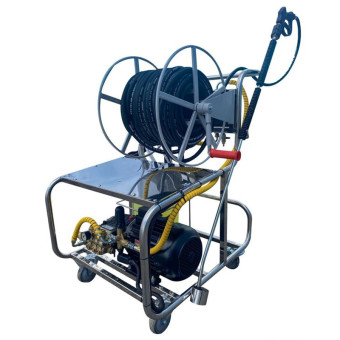 Мобильная пенная станция HP (380В, c барабаном, 1 ср-во)