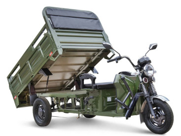 Трицикл электрический Rutrike D4 Next 1800 60V1500W (зеленый)