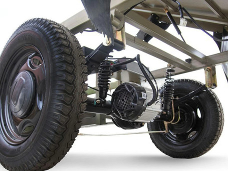 Трицикл электрический Rutrike D4 Next 1800 60V1500W (зеленый)