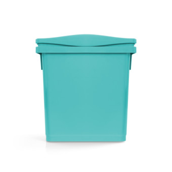 Ведро TTS (4л, прямоугольн, полипропилен, зеленый)