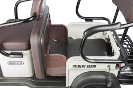 Трицикл электрический Rutrike Gelbert Sarin (48/60V, 1000W, серо-белый)