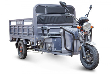 Трицикл электрический Rutrike D4 Next 1800 60V1500W (серый)