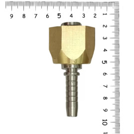 Фитинг высокого давления DKF-W (DN06, М22х1.5гEASY!Lock, оцинк) RC