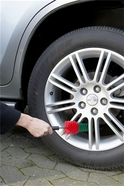 Щетка Vikan (325мм, Д 65мм, для дисков, черный)