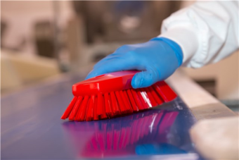 Щетка ручная Vikan (240мм, красный)