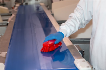 Щетка ручная Vikan (240мм, красный)