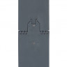 Гибкая рамка для мопа Vikan (крючок и петелька, 25cm, серый)