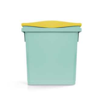 Ведро TTS BCS (4л, прямоугольн, полипропилен, желтый)