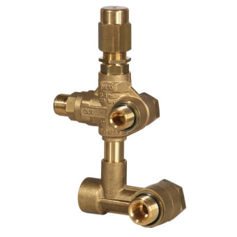 Регулятор давления PA VB35 (220бар, 25л/мин, 1/2&quot;г-3/8&quot;ш, X:5, Y:53.5​)