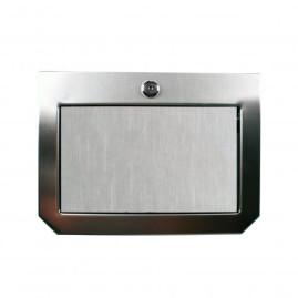 Контейнер для мусора Nofer (35л, с замком, матовый)