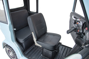 Трицикл электрический Rutrike Бокс (синий)