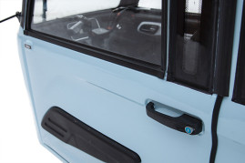 Трицикл электрический Rutrike Бокс (синий)