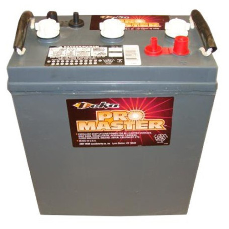 Тяговый аккумулятор DEKA 8C6V (330Ач, 6В, Acid)