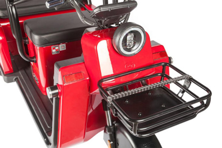 Трицикл электрический Wanshida LC-F200 60V 1000Вт (красный)