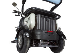 Трицикл электрический Rutrike Gelbert Vega (48/60V, 600W, голубой)