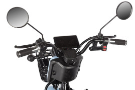 Трицикл электрический Rutrike Gelbert Vega (48/60V, 600W, голубой)