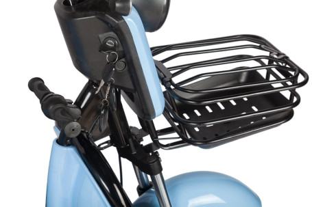 Трицикл электрический Rutrike Gelbert Vega (48/60V, 600W, голубой)