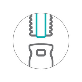 Держатель TTS (для шубки, Lampo, Т-образный фиксированный, 35см)