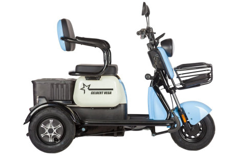 Трицикл электрический Rutrike Gelbert Vega (48/60V, 600W, зеленый)