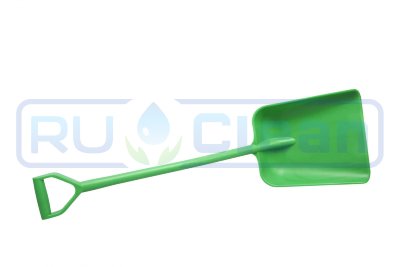 Лопата литая FBK (полипропилен, 330х380х1120 мм, зеленый)