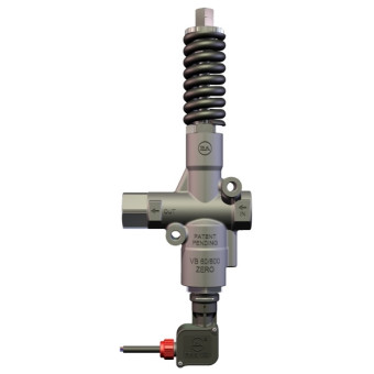 Регулятор давления PA VB60/600 Zero (600бар, 60л/мин, 1/2&quot;г-1/2&quot;г, By-pass 1/2&quot;г, микр, Aisi 303)