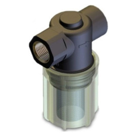 Фильтр для воды F5 (150мкм, 3/4"г-ш, с отстойником) PA