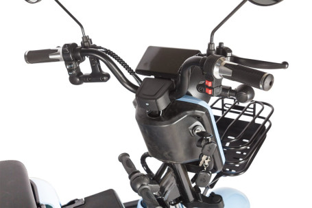 Трицикл электрический Rutrike Gelbert Vega (48/60V, 600W, фиолетовый)