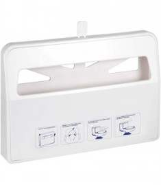 Диспенсер накладок для туалета Nofer 04026.2.W (пласт, белый)