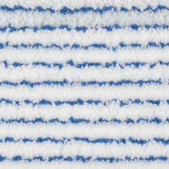 Моп TTS SOFT STRIAT (60см, липучка, микрофибра, белый/синий)