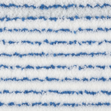 Моп TTS SOFT STRIAT (60см, липучка, микрофибра, белый/синий)