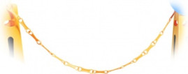 Цепочка пластиковая для пирамидального знака (длина 1м)
