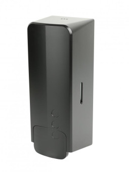 Диспенсер для мыла Nofer EVO (нажимной, черный)