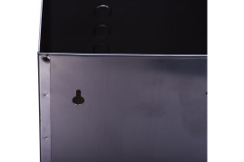 Контейнер для мусора Nofer настенный (23л, нерж., глянцевый, без крышки)