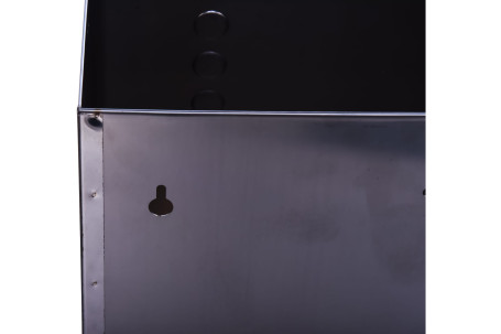 Контейнер для мусора Nofer настенный (23л, нерж., глянцевый, без крышки)