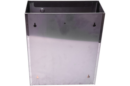 Контейнер для мусора Nofer настенный (23л, нерж., глянцевый, без крышки)