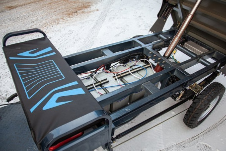 Трицикл электрический Rutrike Титан 2000 60V1500W (гидравлика, серый)