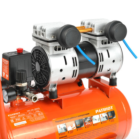 Компрессор PATRIOT WO 24-260S