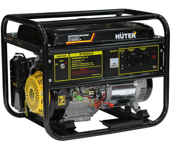 Генератор бензиновый Huter DY8000LX