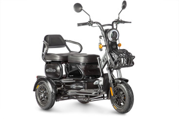 Трицикл электрический Wanshida HOT HATCH (60V, 650W, черный)