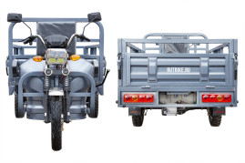 Трицикл электрический Rutrike Титан NEXT 2000 60V1500W (темно-зеленый)