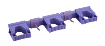 Гигиеничное настенное крепление Vikan (420мм, фиолетовый)