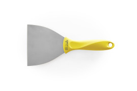 Скребок IGEAX ручной (нерж, 110мм, желтый)