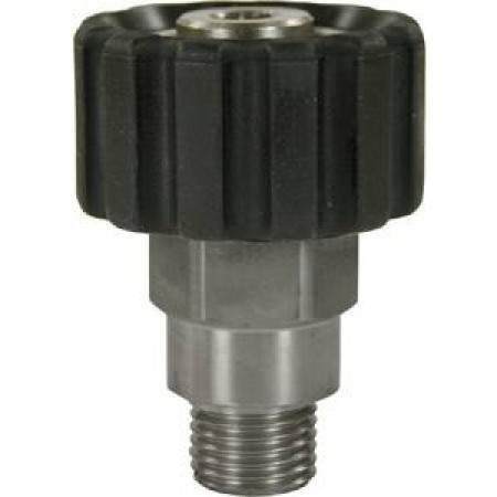 Переходник М22х1.5г-1/4&quot;ш (нерж, 500бар) R+M