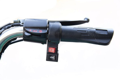 Трицикл электрический Rutrike Рикша 60V1000W (синий)