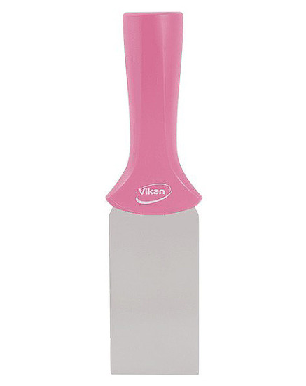Скребок Vikan (50мм, розовый, резьб.ручка)
