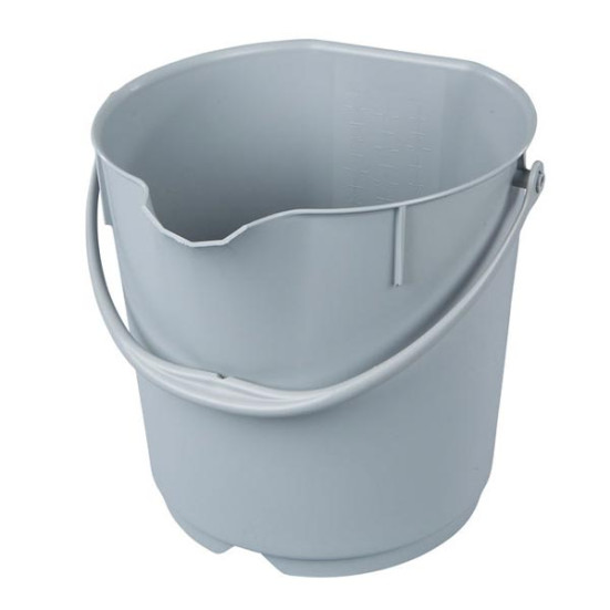 Ведро FBK (15л, серый)
