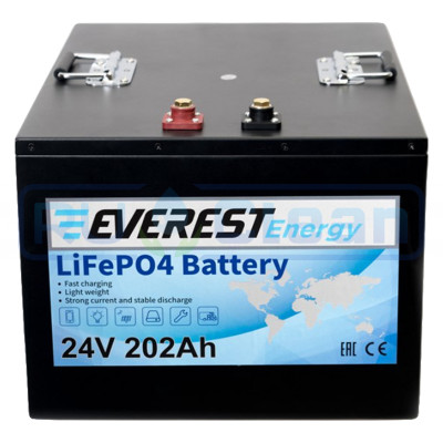Аккумуляторная батарея Everest Energy (24В, 202Ач, LiFePO4)