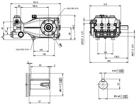 Насос высокого давления HAWK XLT 2520IR