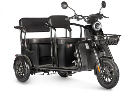 Трицикл электрический Wanshida LC300 (60V, 1000W, черный) (0000310-3075)